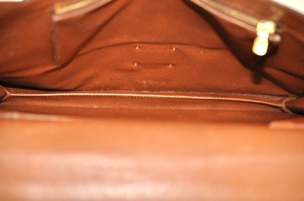 Auth Louis Vuitton Monogram Porte Documents Bandouliere M53338 Briefcase 2030J