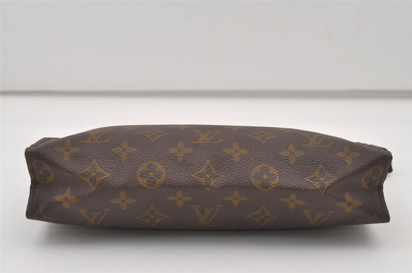 Auth Louis Vuitton Monogram Poche Toilette 26 Cosmetics Pouch Old Model LV 2034J
