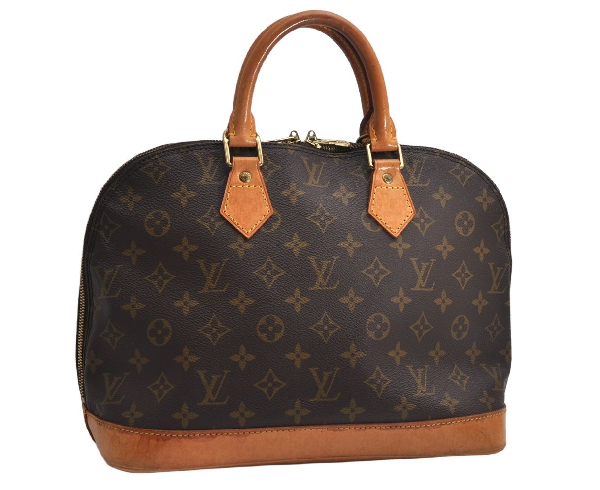 Authentic Louis Vuitton Monogram Alma Hand Bag Purse M51130 LV 2034K