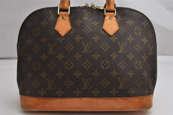Authentic Louis Vuitton Monogram Alma Hand Bag Purse M51130 LV 2034K