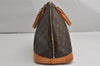 Authentic Louis Vuitton Monogram Alma Hand Bag Purse M51130 LV 2034K
