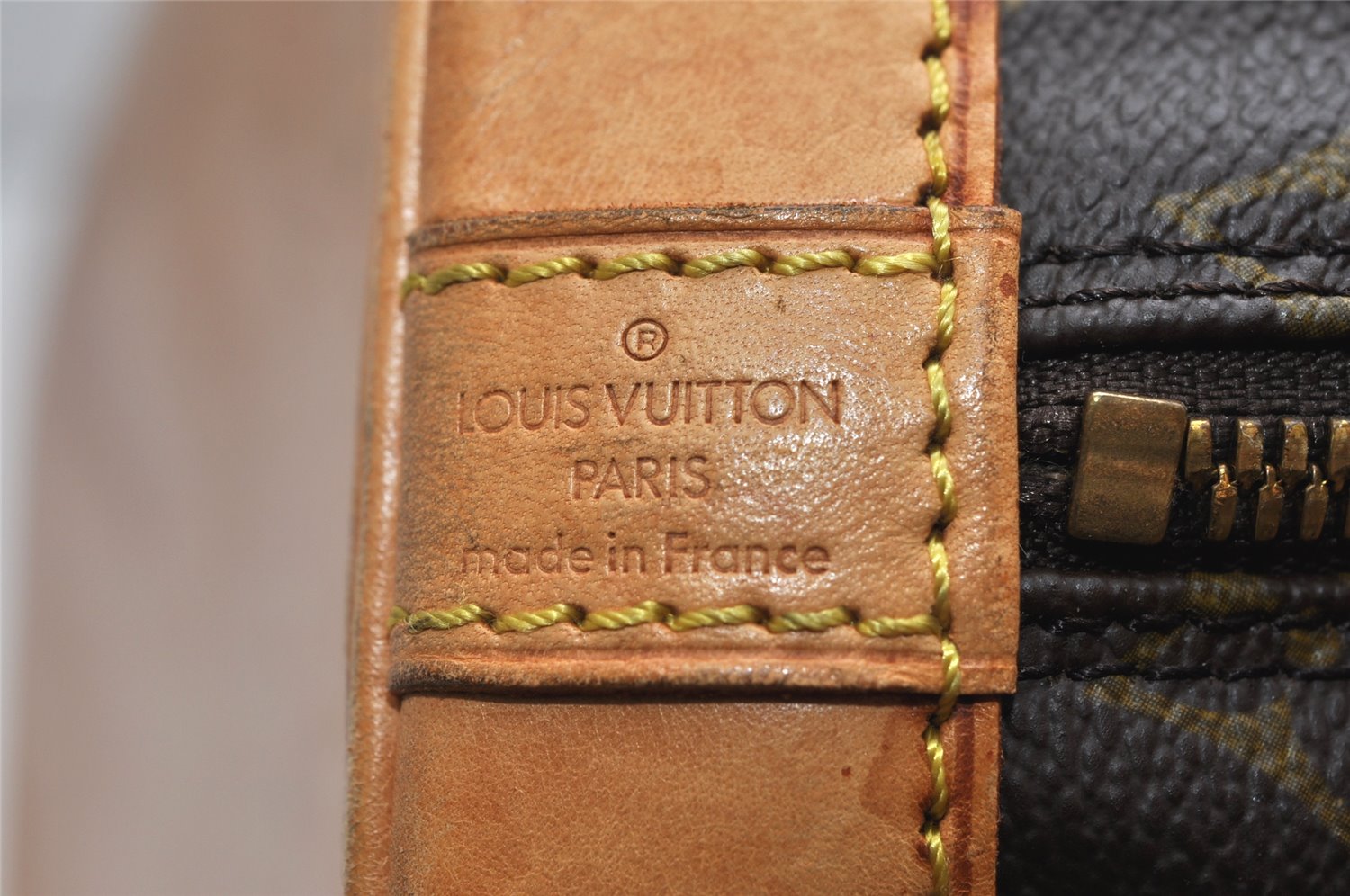 Authentic Louis Vuitton Monogram Alma Hand Bag Purse M51130 LV 2034K