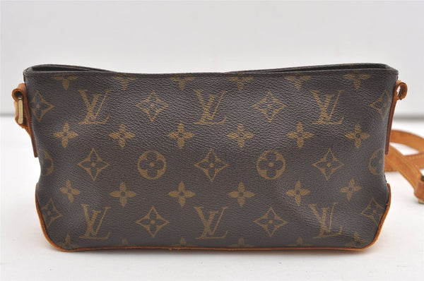 Authentic Louis Vuitton Monogram Trotteur Shoulder Cross Bag M51240 Junk 2037J