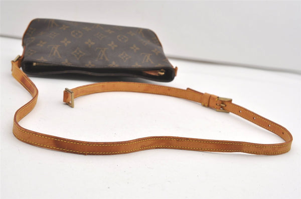 Authentic Louis Vuitton Monogram Trotteur Shoulder Cross Bag M51240 Junk 2037J