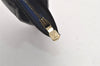 Authentic Louis Vuitton Epi Varenne Bi-color Hand Bag Black Blue M52385 LV 2038J