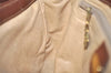 Authentic GUCCI Micro GG PVC Leather Shoulder Cross Body Bag Purse Brown 2038K