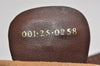 Authentic GUCCI Micro GG PVC Leather Shoulder Cross Body Bag Purse Brown 2038K