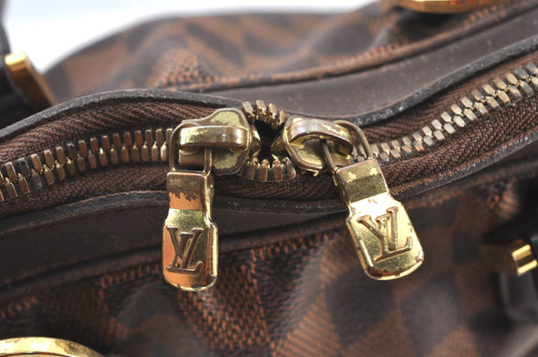 Authentic Louis Vuitton Damier Brera Hand Bag Purse N51150 LV Junk 2039I