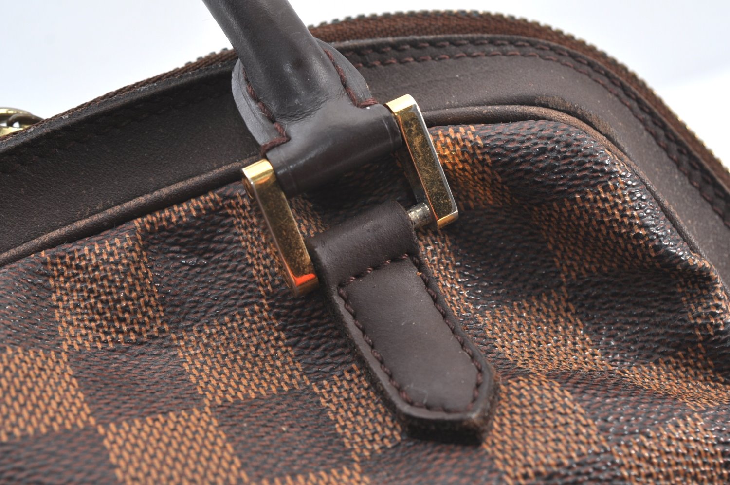 Authentic Louis Vuitton Damier Brera Hand Bag Purse N51150 LV Junk 2039I