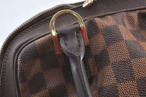 Authentic Louis Vuitton Damier Brera Hand Bag Purse N51150 LV Junk 2039I