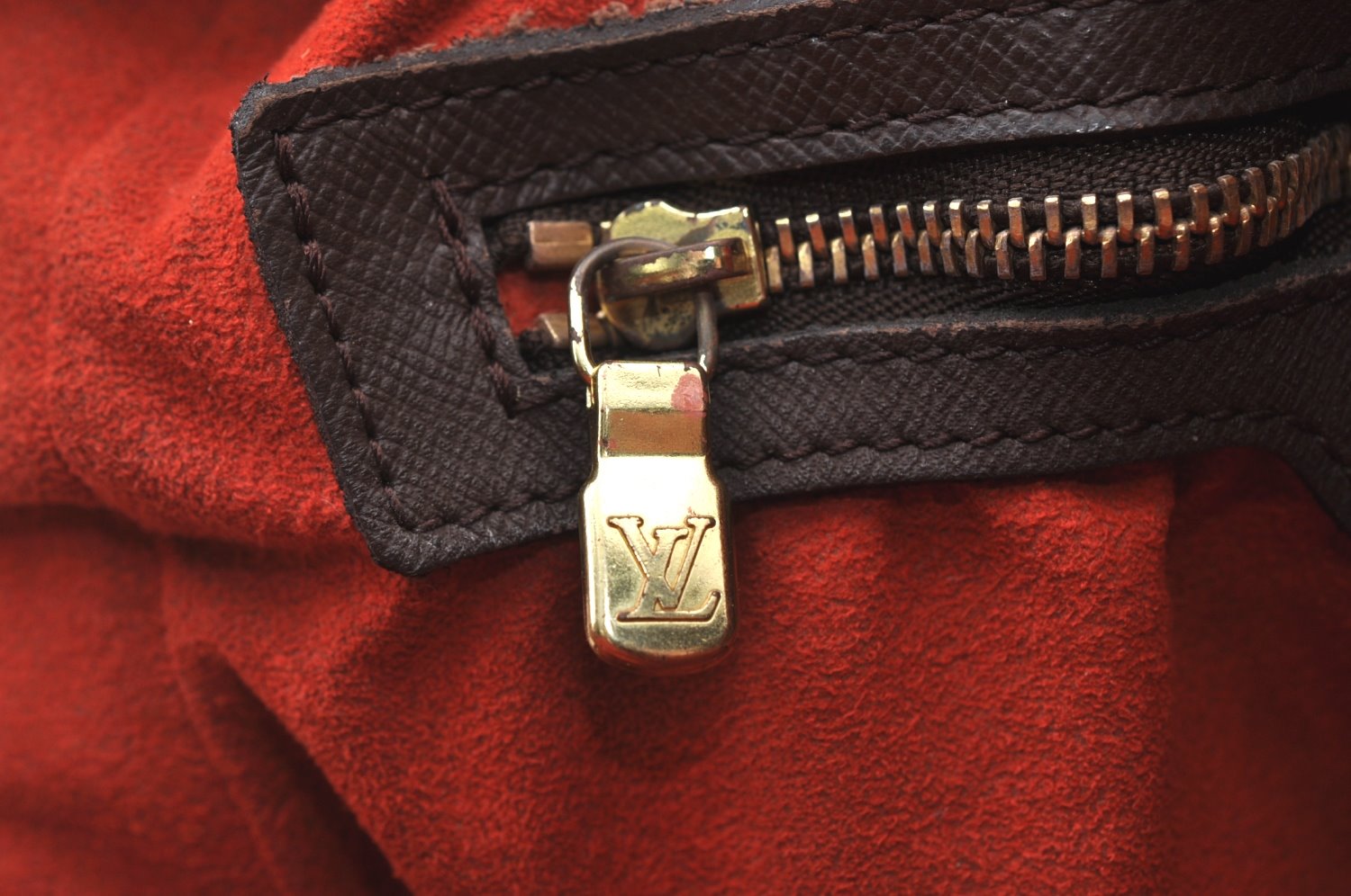 Authentic Louis Vuitton Damier Brera Hand Bag Purse N51150 LV Junk 2039I