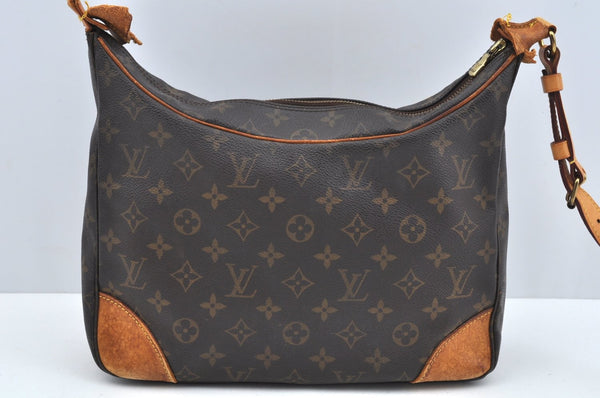 Authentic Louis Vuitton Monogram Boulogne 30 Shoulder Bag M52165 Junk 2039J