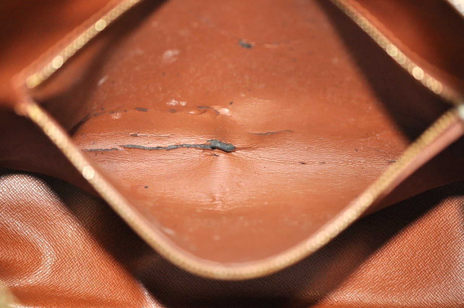 Authentic Louis Vuitton Monogram Boulogne 30 Shoulder Bag M52165 Junk 2039J