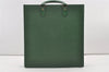Authentic Louis Vuitton Epi Leather Sac Plat Hand Bag M52074 Green LV 2040J