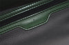 Authentic Louis Vuitton Epi Leather Sac Plat Hand Bag M52074 Green LV 2040J