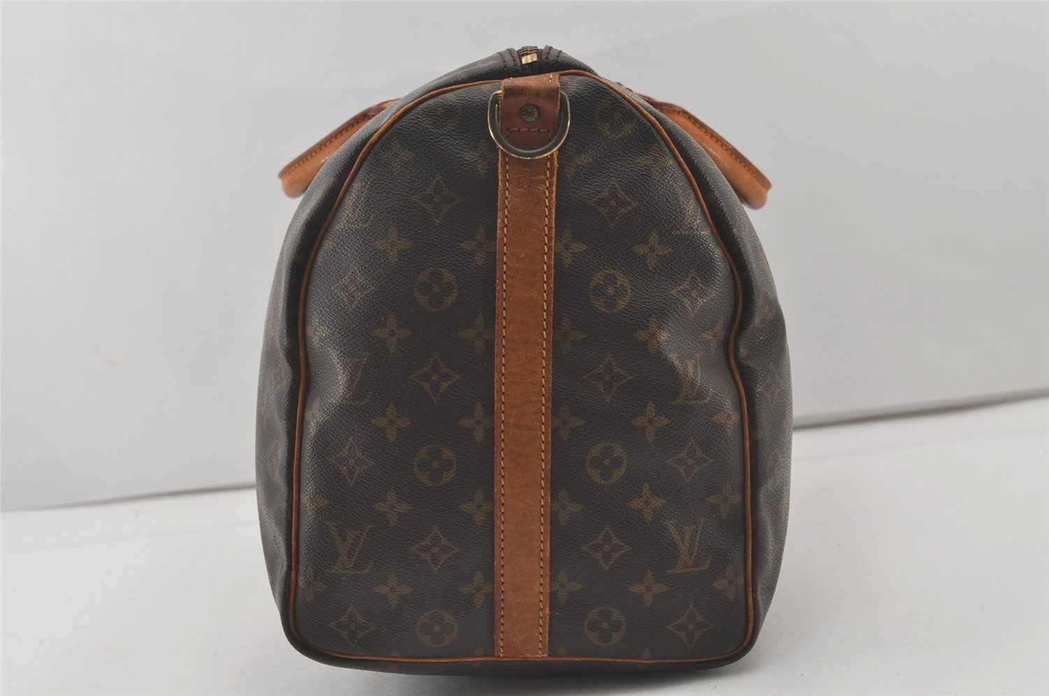 Authentic Louis Vuitton Monogram Keepall Bandouliere 50 M41416 Boston Bag 2042J