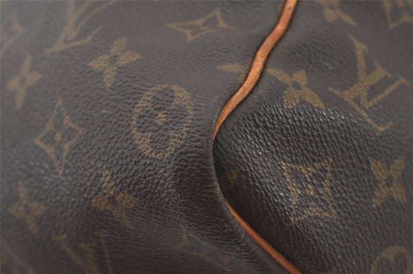 Authentic Louis Vuitton Monogram Keepall Bandouliere 50 M41416 Boston Bag 2042J