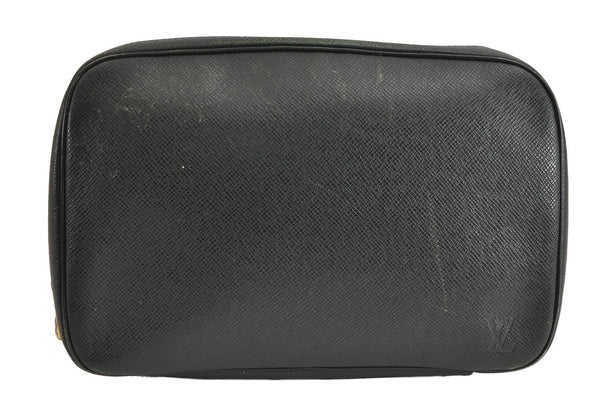 Auth Louis Vuitton Taiga Trousse Toilette GM Clutch Bag Green M30214 Junk 2043J