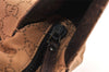 Authentic GUCCI Shoulder Hand Bag GG Canvas Leather 101292 Brown 2043K