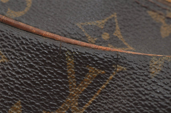 Authentic Louis Vuitton Monogram Boulogne 30 Shoulder Cross Bag M52165 LV 2044J