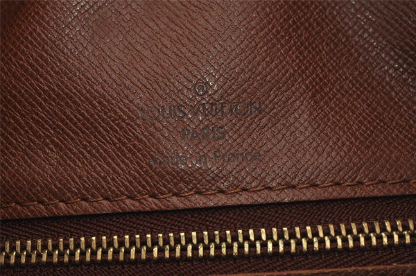 Authentic Louis Vuitton Monogram Boulogne 30 Shoulder Cross Bag M52165 LV 2044J
