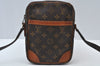 Authentic Louis Vuitton Monogram Danube Shoulder Cross Body Bag M45266 LV 2045I