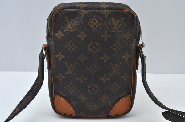 Authentic Louis Vuitton Monogram Danube Shoulder Cross Body Bag M45266 LV 2045I