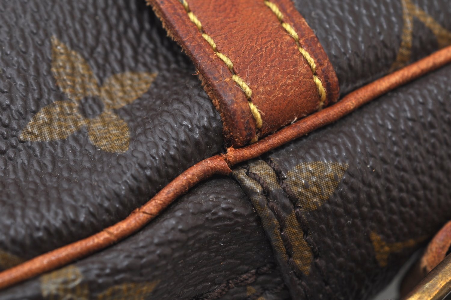 Authentic Louis Vuitton Monogram Danube Shoulder Cross Body Bag M45266 LV 2045I