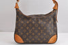 Authentic Louis Vuitton Monogram Boulogne 30 Shoulder Cross Bag M52165 LV 2045J