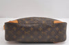 Authentic Louis Vuitton Monogram Boulogne 30 Shoulder Cross Bag M52165 LV 2045J