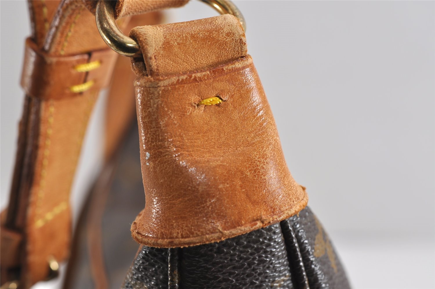 Authentic Louis Vuitton Monogram Boulogne 30 Shoulder Cross Bag M52165 LV 2045J