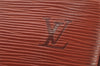 Authentic Louis Vuitton Epi Porte Documents Voyage Briefcase M54473 Brown 2046J