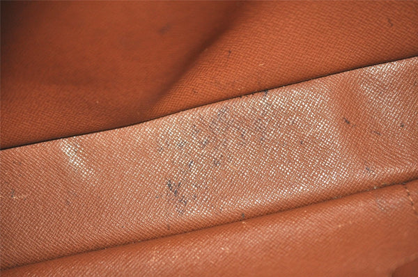 Authentic Louis Vuitton Epi Porte Documents Voyage Briefcase M54473 Brown 2046J