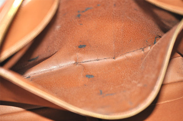 Authentic Louis Vuitton Epi Porte Documents Voyage Briefcase M54473 Brown 2046J