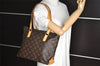 Authentic Louis Vuitton Monogram Cabas Piano Shoulder Tote Bag M51148 LV 2048I