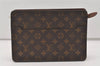 Authentic Louis Vuitton Monogram Pochette Homme Clutch Hand Bag M51795 LV 2049J