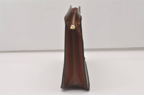 Authentic Louis Vuitton Monogram Pochette Homme Clutch Hand Bag M51795 LV 2049J