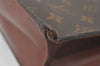 Authentic Louis Vuitton Monogram Pochette Homme Clutch Hand Bag M51795 LV 2049J