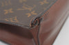 Authentic Louis Vuitton Monogram Pochette Homme Clutch Hand Bag M51795 LV 2049J
