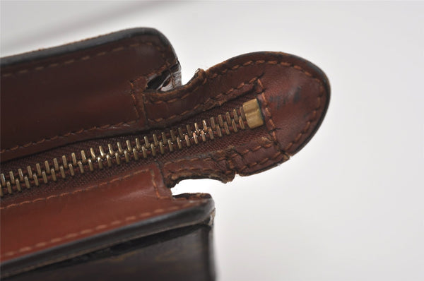 Authentic Louis Vuitton Monogram Pochette Homme Clutch Hand Bag M51795 LV 2049J