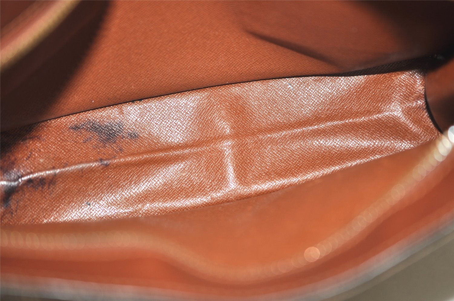 Authentic Louis Vuitton Monogram Pochette Homme Clutch Hand Bag M51795 LV 2049J