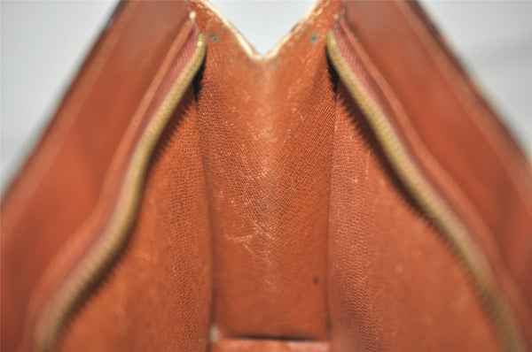 Authentic Louis Vuitton Monogram Pochette Homme Clutch Hand Bag M51795 LV 2049J