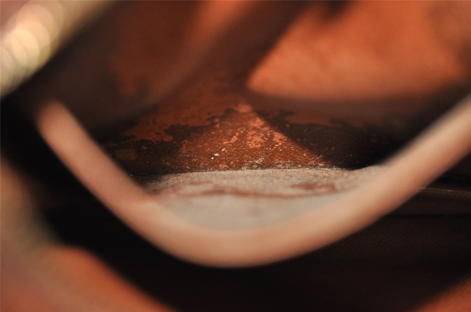 Authentic Louis Vuitton Monogram Enghien Shoulder Cross Bag M51205 LV Junk 2050I