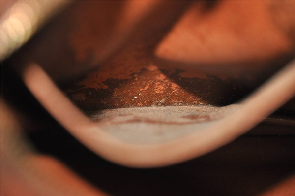 Authentic Louis Vuitton Monogram Enghien Shoulder Cross Bag M51205 LV Junk 2050I