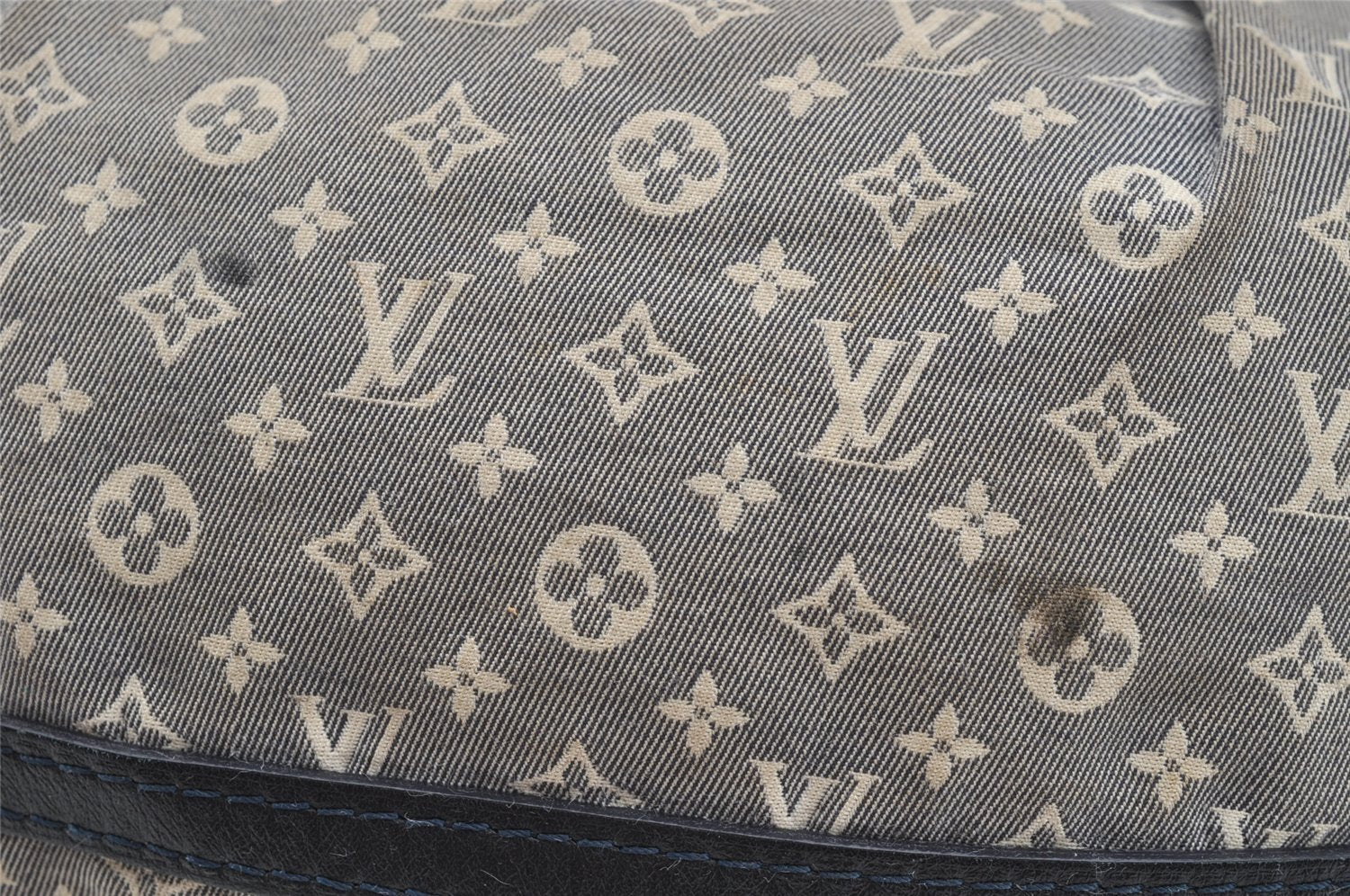 Auth Louis Vuitton Monogram Idylle Rhapsody MM Shoulder Bag Blue M40404 LV 2051I