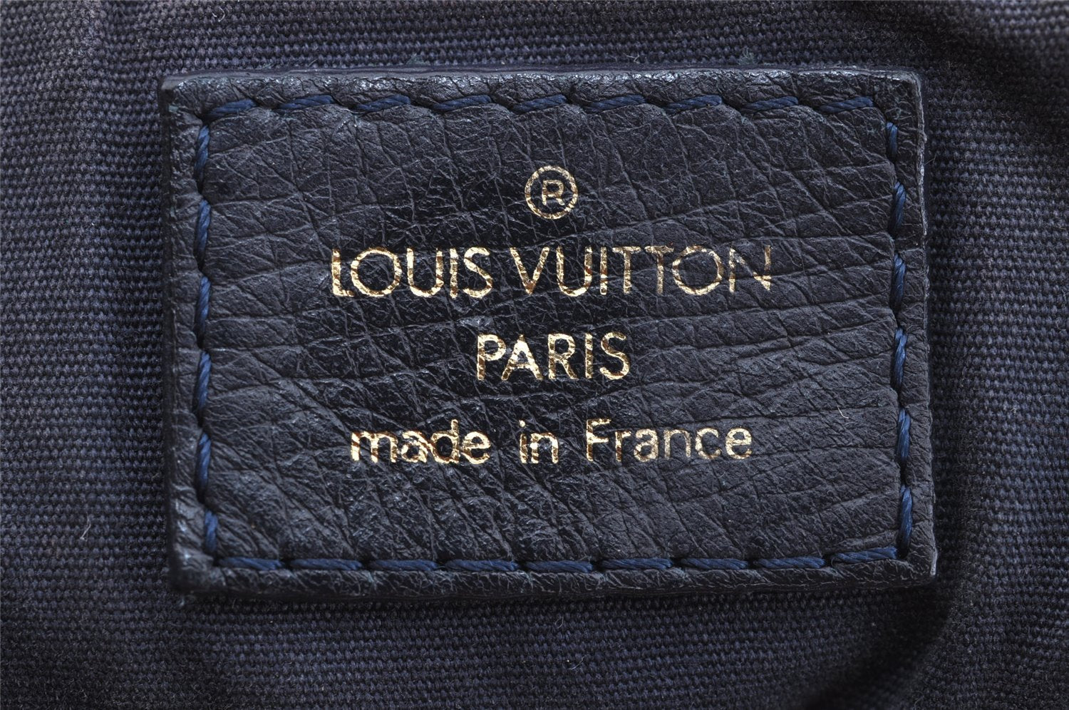 Auth Louis Vuitton Monogram Idylle Rhapsody MM Shoulder Bag Blue M40404 LV 2051I