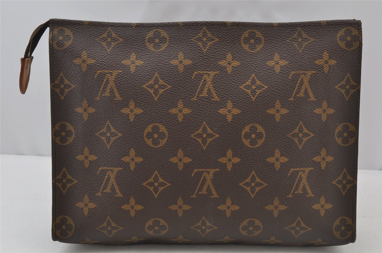 Authentic Louis Vuitton Monogram Poche Toilette 26 M47542 Cosmetics Pouch 2051J