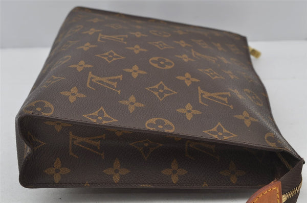 Authentic Louis Vuitton Monogram Poche Toilette 26 M47542 Cosmetics Pouch 2051J