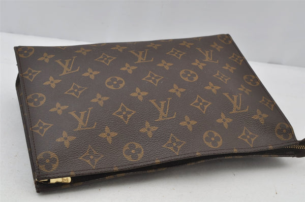 Authentic Louis Vuitton Monogram Poche Toilette 26 M47542 Cosmetics Pouch 2051J