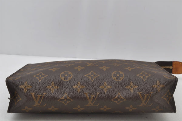 Authentic Louis Vuitton Monogram Poche Toilette 26 M47542 Cosmetics Pouch 2051J